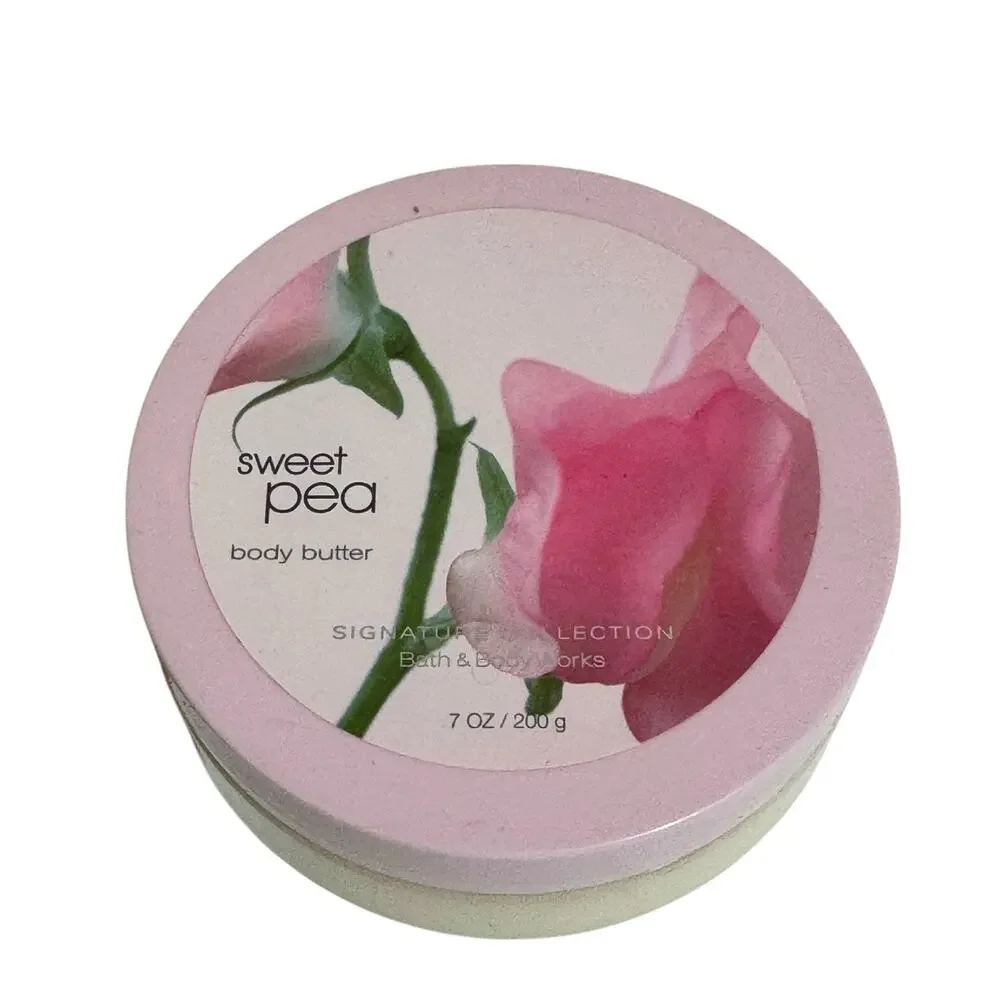 Bath & Body Works Sweet Pea Body Butter 7 oz Shea Rare Discontinued Retired-C